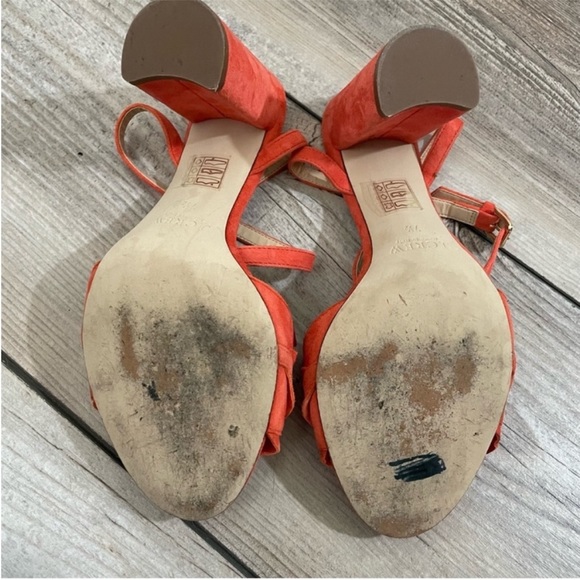 J. Crew Orange Ruffle Sandals - Picture 8 of 10